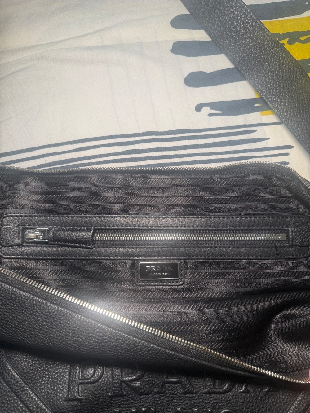 Prada Leather Triangular Bag - Picture 4 of 5